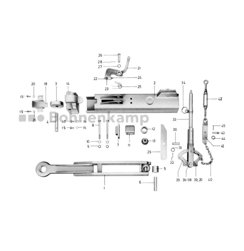 AVE 80 - LAGER FUER STUETZ-