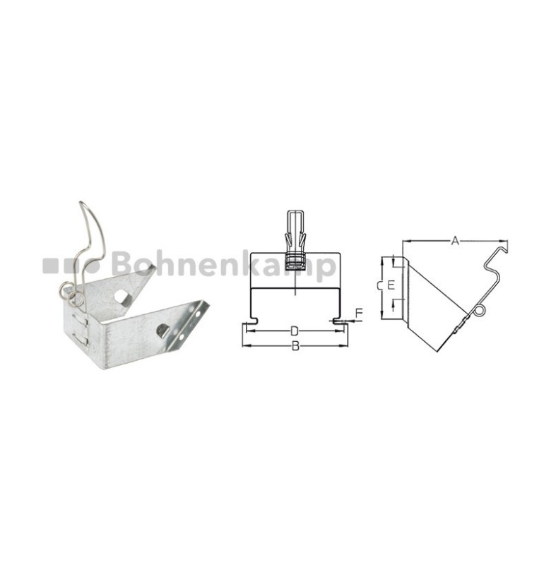 Hemmschuhhalter für Typ F36