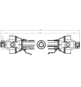 Kloubový hřídel T05B-800