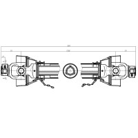 Kloubový hřídel T05B-800